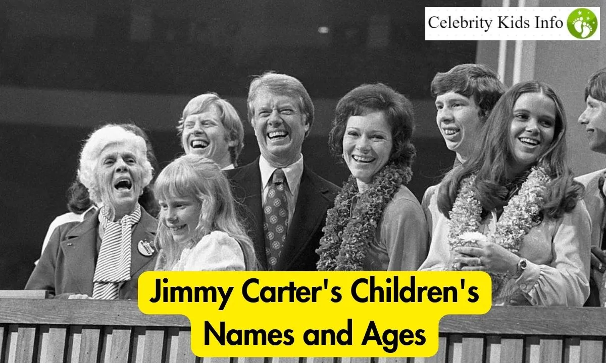 Jimmy Carter's Children's Names and Ages