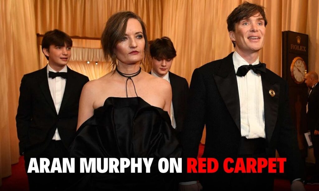 Aran Murphy on Red Carpet